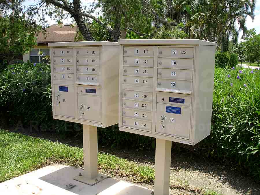 Palm Crest Villas Mailboxes